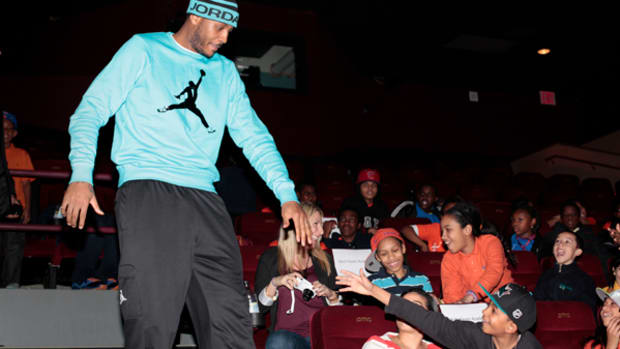 Lucky NYC Kids Have a Very Melo Christmas